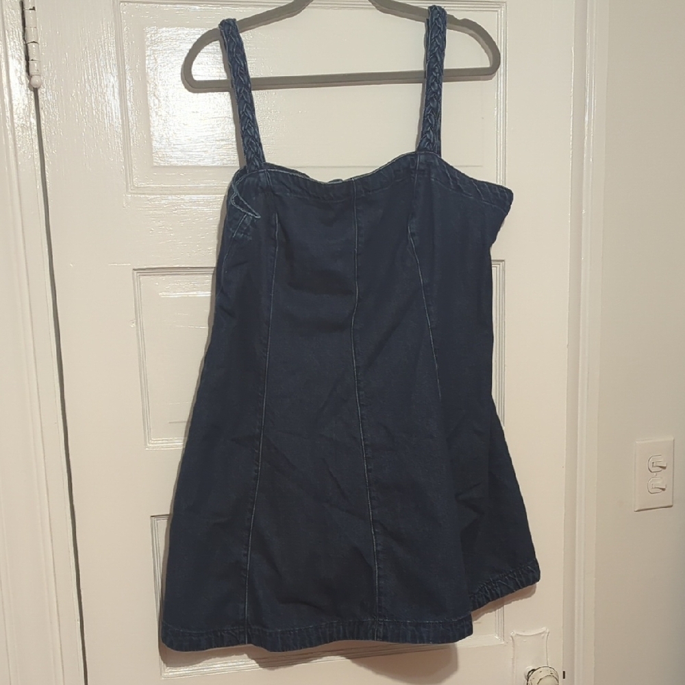 H&M Dark Blue Mini Dress